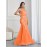 Stunning Sequined Mermaid Wedding Dress - Elegant Sleeveless Mesh Tube Gown for Party, Banquet, Engagement Ceremony, Wedding Occasion - Women's Formal Clothing for Special Events