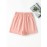 Women's Summer Shorts 3pcs | Quick-Dry Polyester | Elastic Waistband with Drawstring | Geometric Print | Multi-Color Casual & Beach Wear | Lightweight, Non-Stretch Fabric | All-Season Comfort Fit