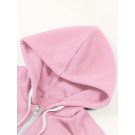 Women's Plus Size Hoodie - Lightweight Stretchy Pullover Sweatshirt, Machine Washable Everyday Lounge & Athletic Wear - Ideal Gift for Women (Red/Other Colors Available), Cute Hoodies, Casual Sportswear, Comfortable Fit