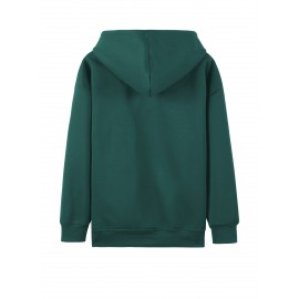 Women's Plus Size Hoodie - Lightweight Stretchy Pullover Sweatshirt, Machine Washable Everyday Lounge & Athletic Wear - Ideal Gift for Women (Red/Other Colors Available), Cute Hoodies, Casual Sportswear, Comfortable Fit