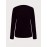 Plus Size - Women'S Oversized Calvin Graphic Print Long Sleeve T-Shirt - Casual Crew Neck, Golden Lettering on Black, Perfect for Spring & Fall, Comfortable Fit, Casual Wear Tee | Oversized Tshirt | Comfortable Fit
