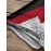 Plus Size - Women'S Plus Size Geometric Print T-Shirt - Casual Crew Neck, Short Sleeve, Asymmetrical Hem, Black & White Design with Red Accents, Comfortable Summer Top, Ladies T Shirts