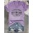 [Purple, Casual T-Shirt] Light Purple Relaxed Fit Women's Casual V-Neck Short Sleeve T-Shirt | Bold 