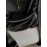 Plus Size - Elegant Plus Size Satin Blouse for Women - Long Sleeve, Off-Shoulder Design, Solid Black, Smooth Polyester Fabric, Perfect for Spring & Fall, Stylish Office Attire, Versatile Blouse | Offshoulder Top | Glossy Texture