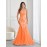 Stunning Sequined Mermaid Wedding Dress - Elegant Sleeveless Mesh Tube Gown for Party, Banquet, Engagement Ceremony, Wedding Occasion - Women's Formal Clothing for Special Events